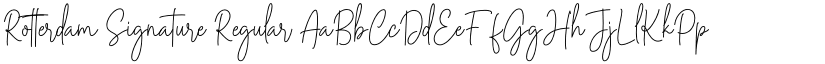 Rotterdam Signature font download