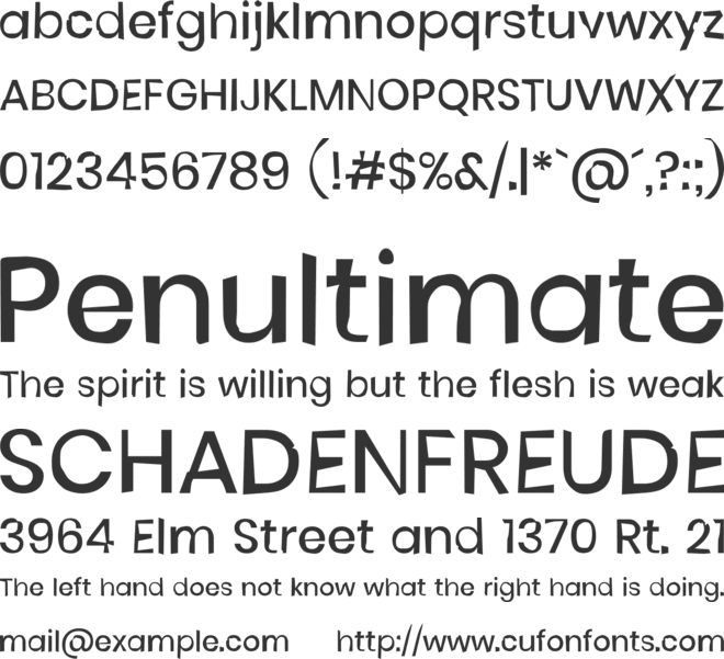AvontuurGardeGoshikkutai font preview