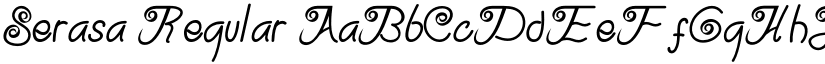 Serasa Regular font