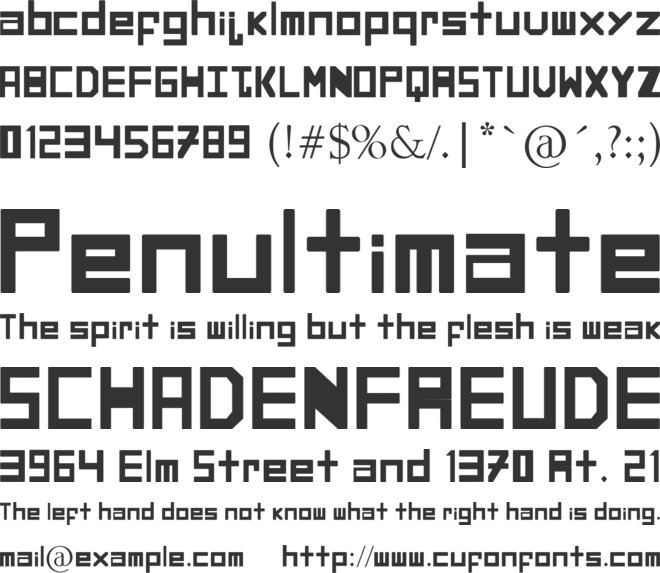 Luis Angel font preview