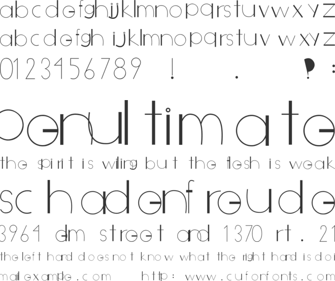 Untitled3 font preview