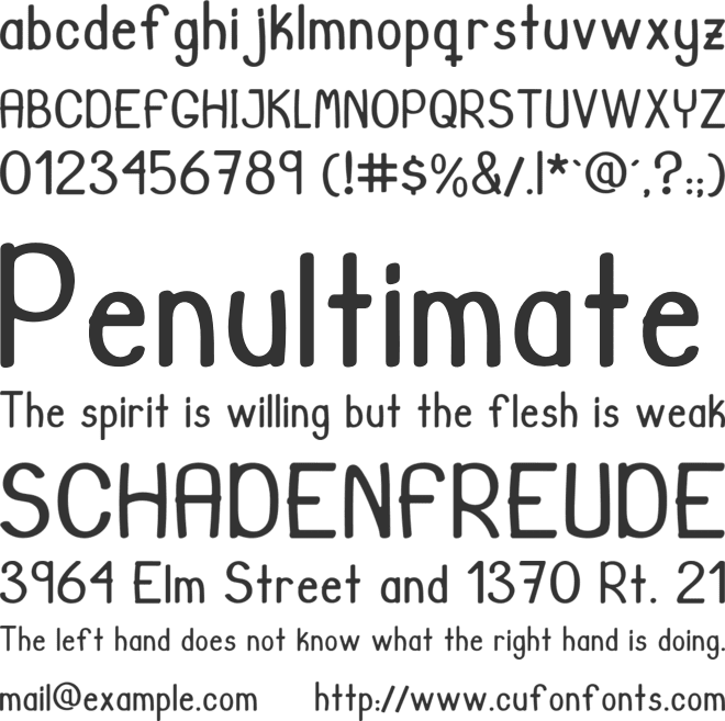 JuanMikes font preview