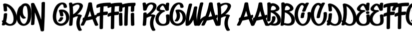 Don Graffiti Regular font