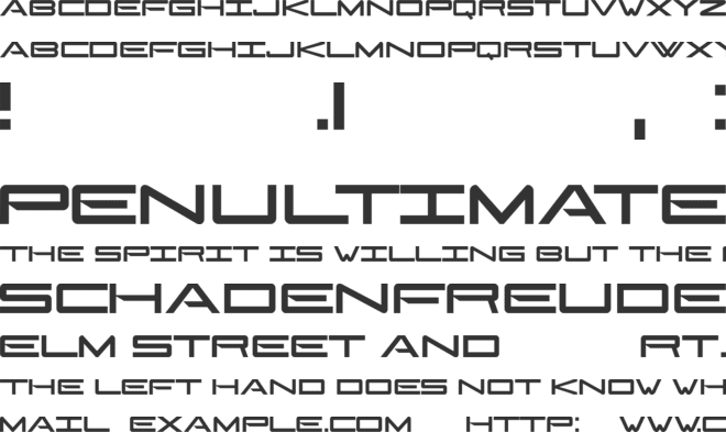 Gonzales Sans font preview