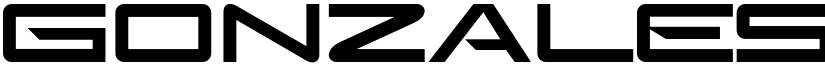 GonzalesSans font