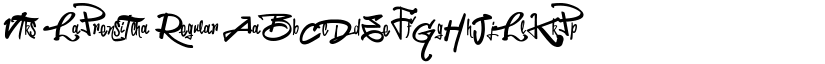 Vtks LaPrensitcha font download