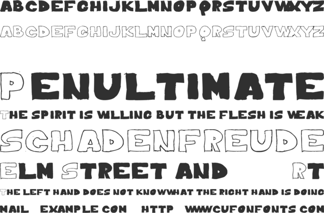 FontStudio-LAB font preview