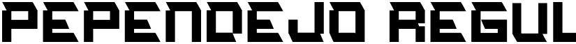 PePendejo Regular font