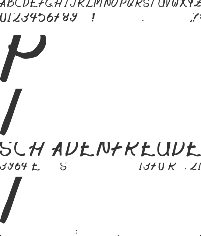 SayapKanan font preview