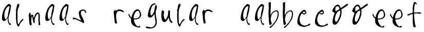almaas font download