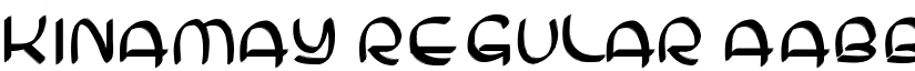 Kinamay Regular font