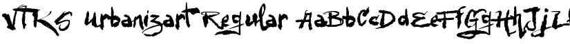VTKS Urbanizart Regular font