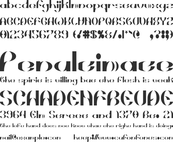 Briarthorn font preview
