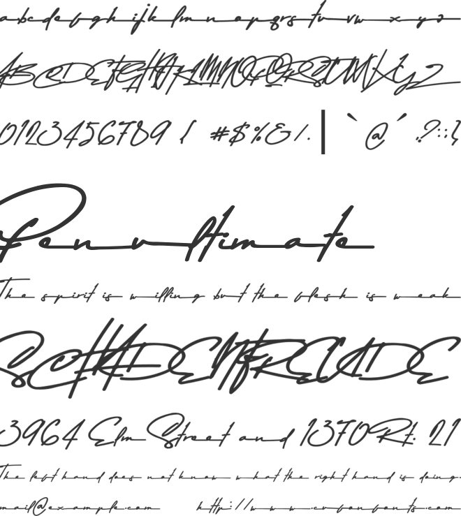 Asem Kandis font preview