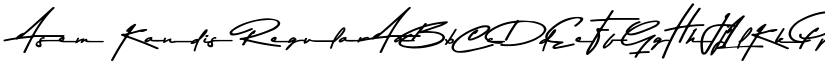 Asem Kandis Regular font