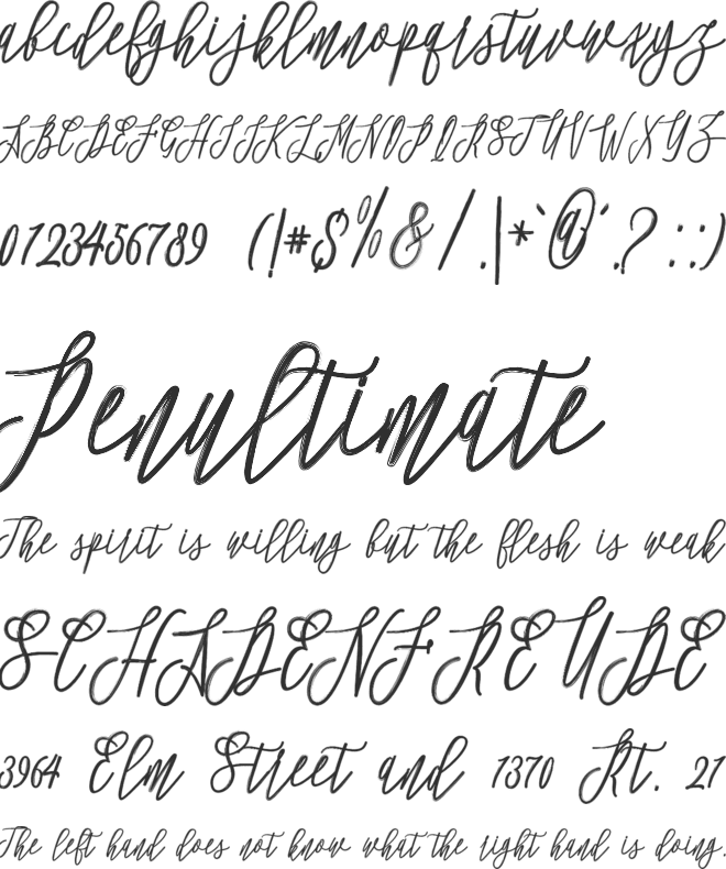 Remember font preview