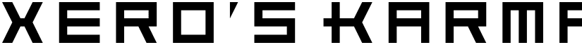 Xero's Karma Regular font