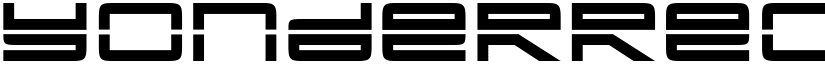 YonderRecoil-Regular font