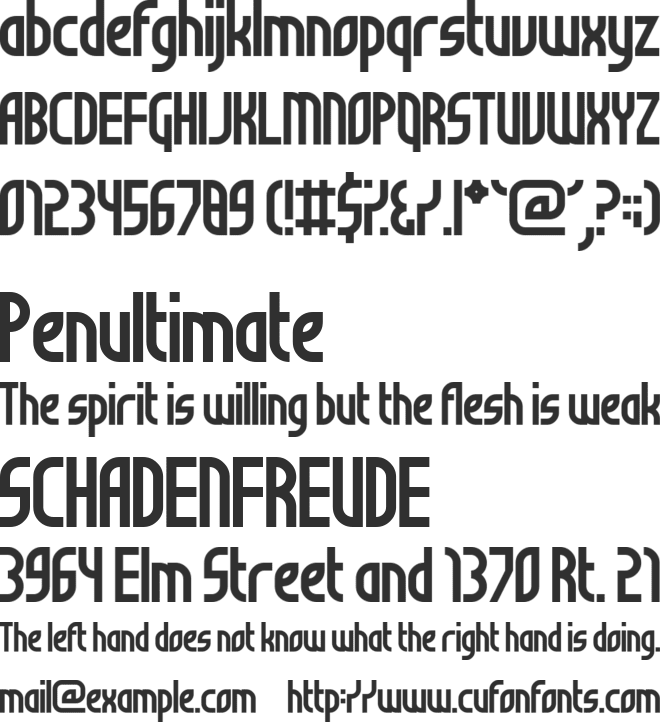 Not Sure If Weird Or Just font preview
