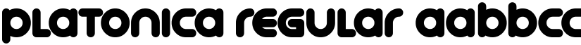 Platonica Regular font