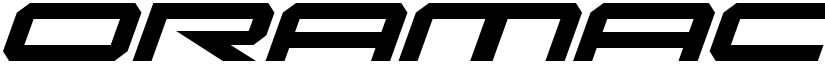 Oramac Italic font