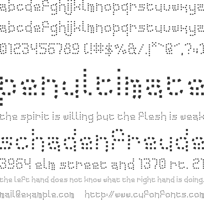 Cheshire Chap font preview