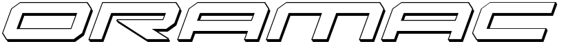 Oramac Shadow Italic font