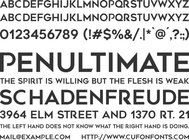 CaptainMarvel font preview