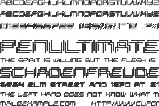 Lyka Espejo font preview