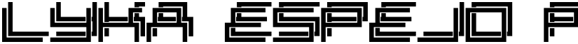 Lyka Espejo Regular font
