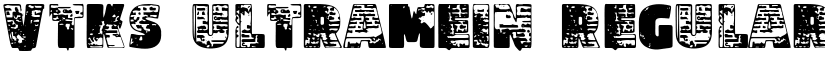 Vtks Ultramein Regular font