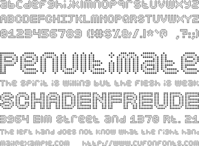 Disco Bling font preview