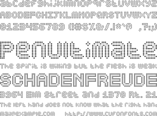 Disco Bling font preview