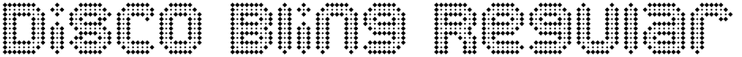 Disco Bling Regular font