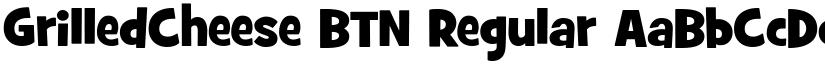 GrilledCheese BTN Regular font