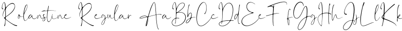 Rolanstine font download