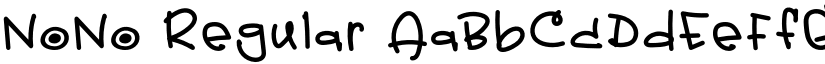 NoNo font download