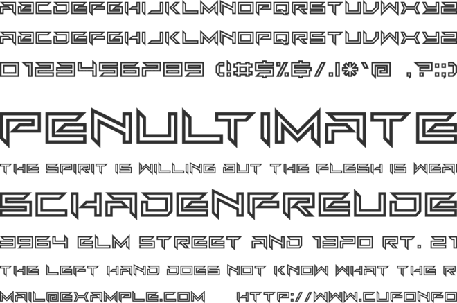 EC_Hollow font preview