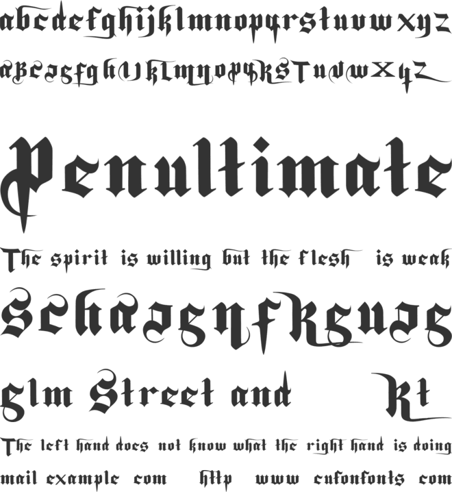 symphonic font preview