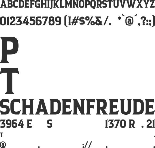 BACKCOUNTRY font preview
