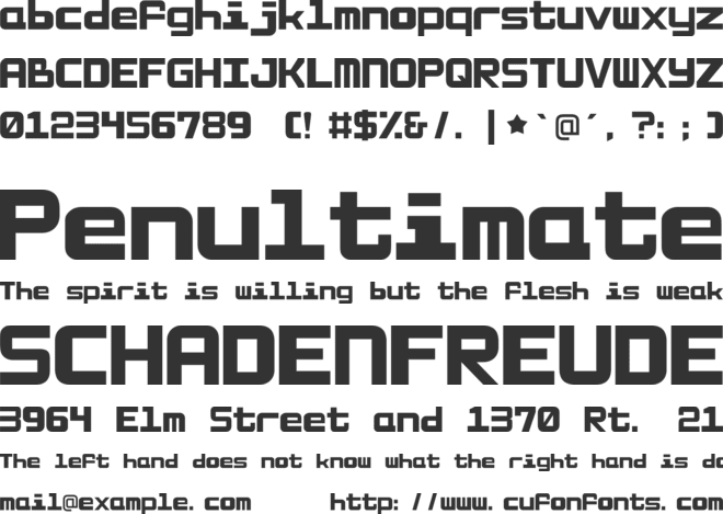 MonoPixies font preview