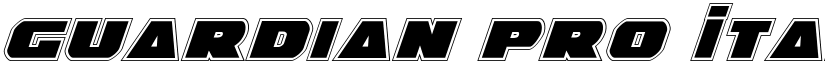 Guardian Pro Italic font