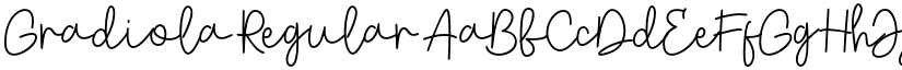 Gradiola font download