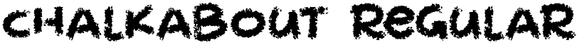 Chalkabout Regular font