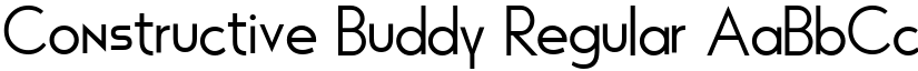 Constructive Buddy font download