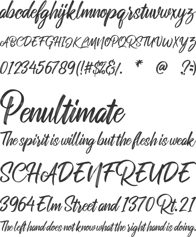 Rollete Qaku font preview