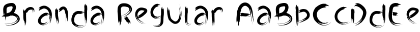 Branda Regular font