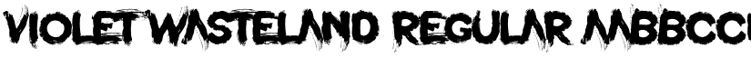 Violet Wasteland Regular font
