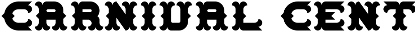 Carnival Centenary Regular font