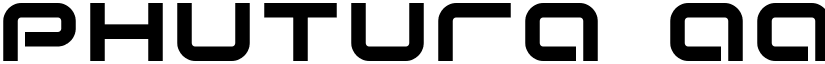 Phutura font